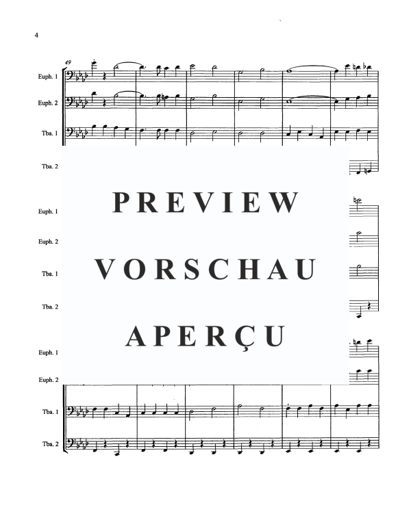 Produktgalerie: Seite 7 von 11 Ohlone Suite, , Tuba Quartett EETT
