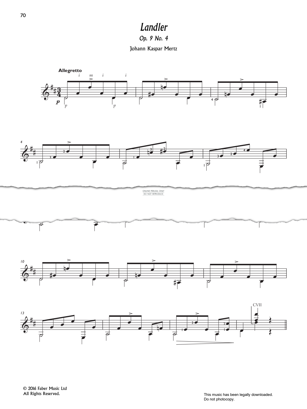 Produktbild zu: Landler (Op.9 No.4)