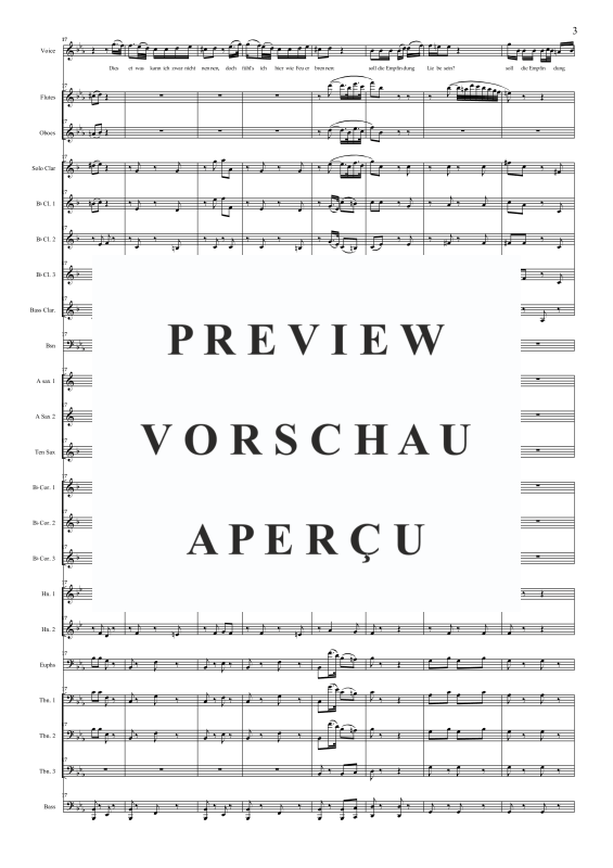 Produktgalerie: Seite 6 von 11 Dies Bildnis ist bezaubernd schön, , Tenor Solo und Concert Band