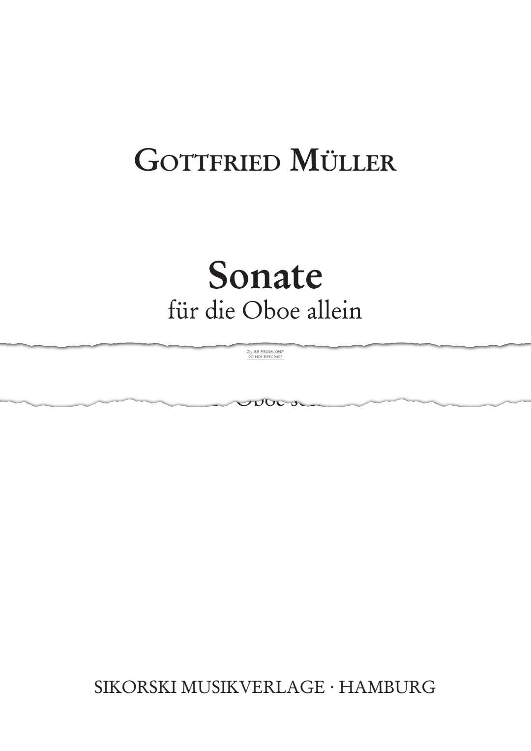 Product picture to: Sonata