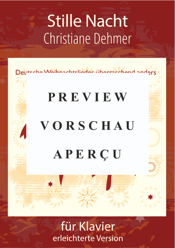 Produktgalerie: Seite 2 von 5 Stille Nacht - als leichte Pop-Ballade, , Klavier Solo