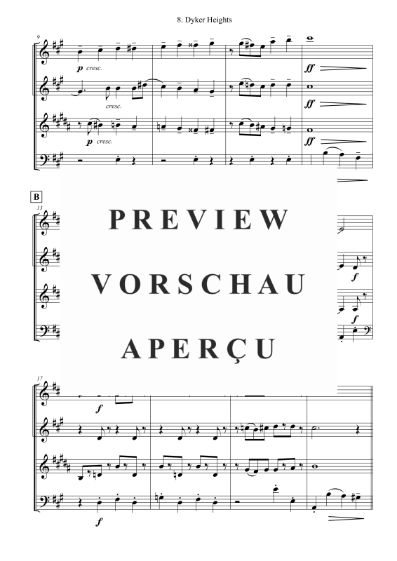 Produktgalerie: Seite 3 von 8 Dyker Heights, , (Holzbläser Quartett)