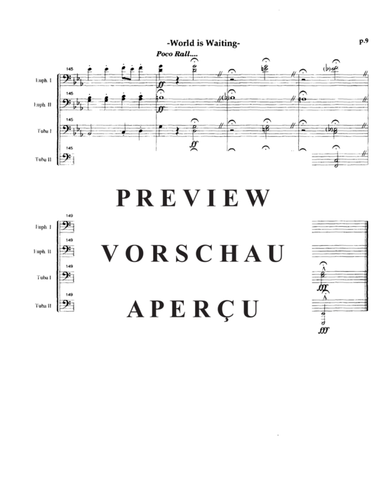 Product gallery: Page 13 of 21 World is Waiting for the Sunrise , , (Tuba Quartett EETT)