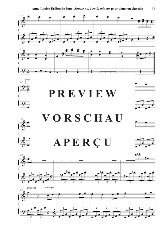 Product gallery: Page 12 of 13 Sonata no. 1 in c minor , Horvath, Nicolas, (Klavier/Cembalo Solo)