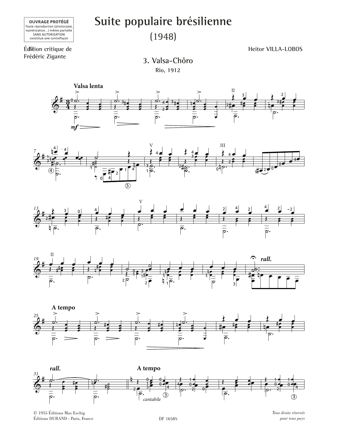 Produktbild zu: Valsa-Choro