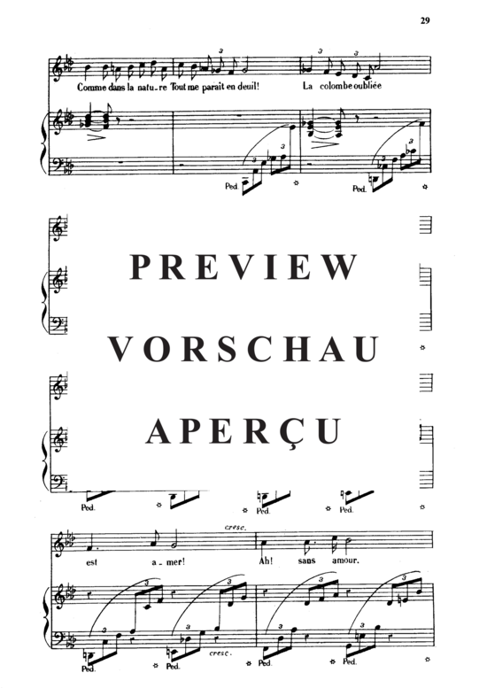 Product gallery: Page 4 of 6 La chanson du pêcheur Op.4 No.1, , Medium Voice and Piano