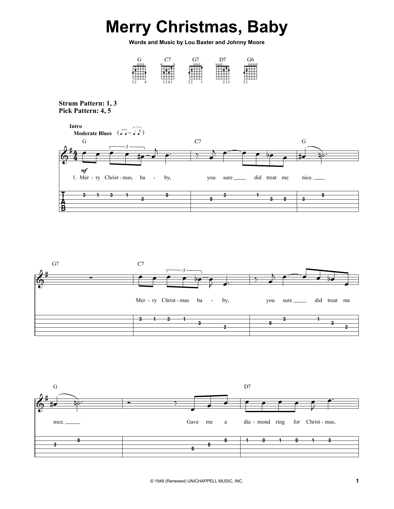 Produktgalerie: Seite 1 von 1 Merry Christmas, Baby, Elvis Presley, Gitarre