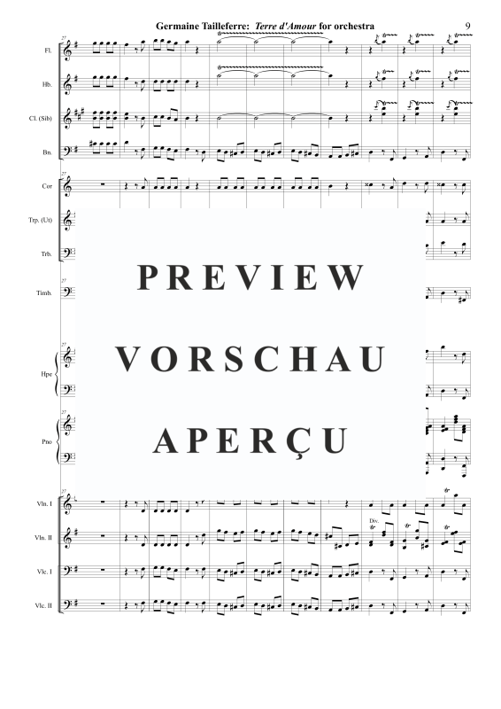 Produktgalerie: Seite 10 von 11 Terre d Amour, , Orchester