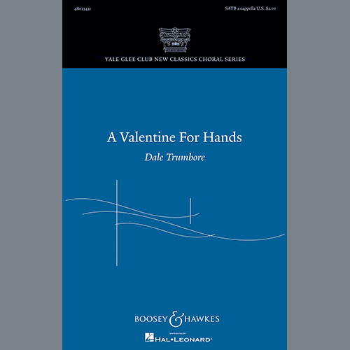 cover: A Valentine For Hands, Dale Trumbore, Chor