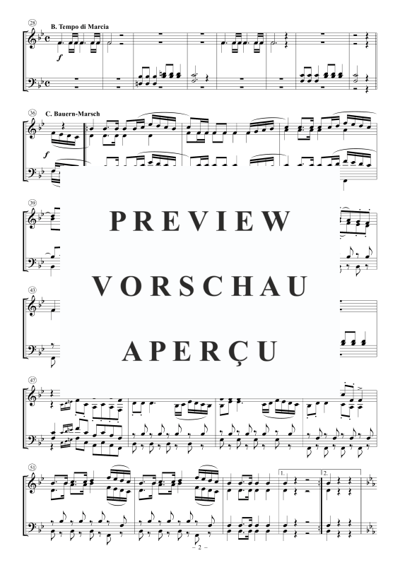 Produktgalerie: Seite 3 von 11 Potpourri aus C. M. v. Weber’s Oper Der Freischütz, , Posaunenchor