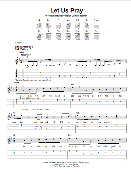 Produktbild zu: Let Us Pray