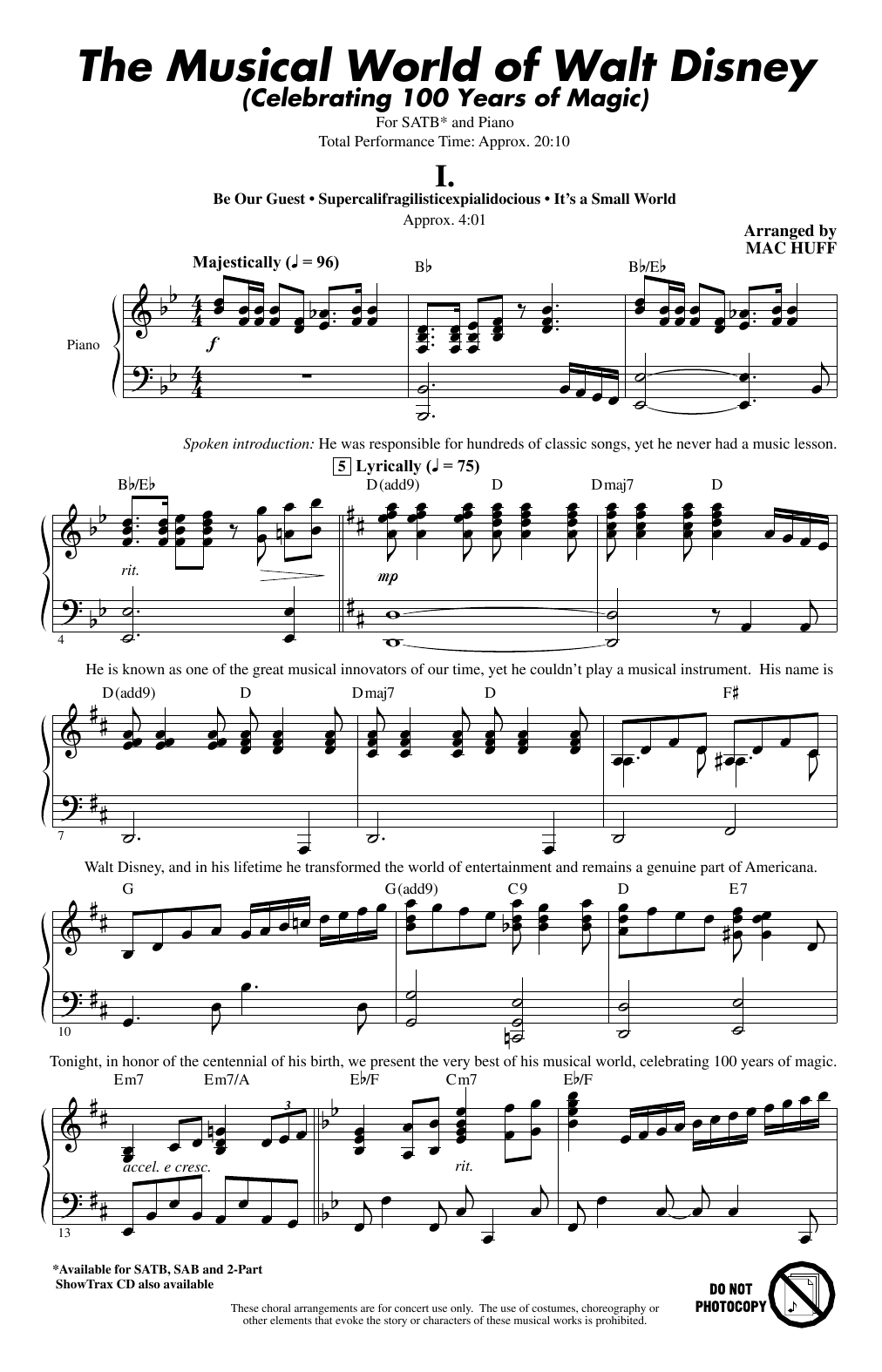 Product picture to: The Musical World Of Walt Disney