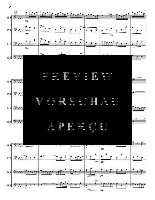 gallery: Scherzo, , (Euphonium Quartet)