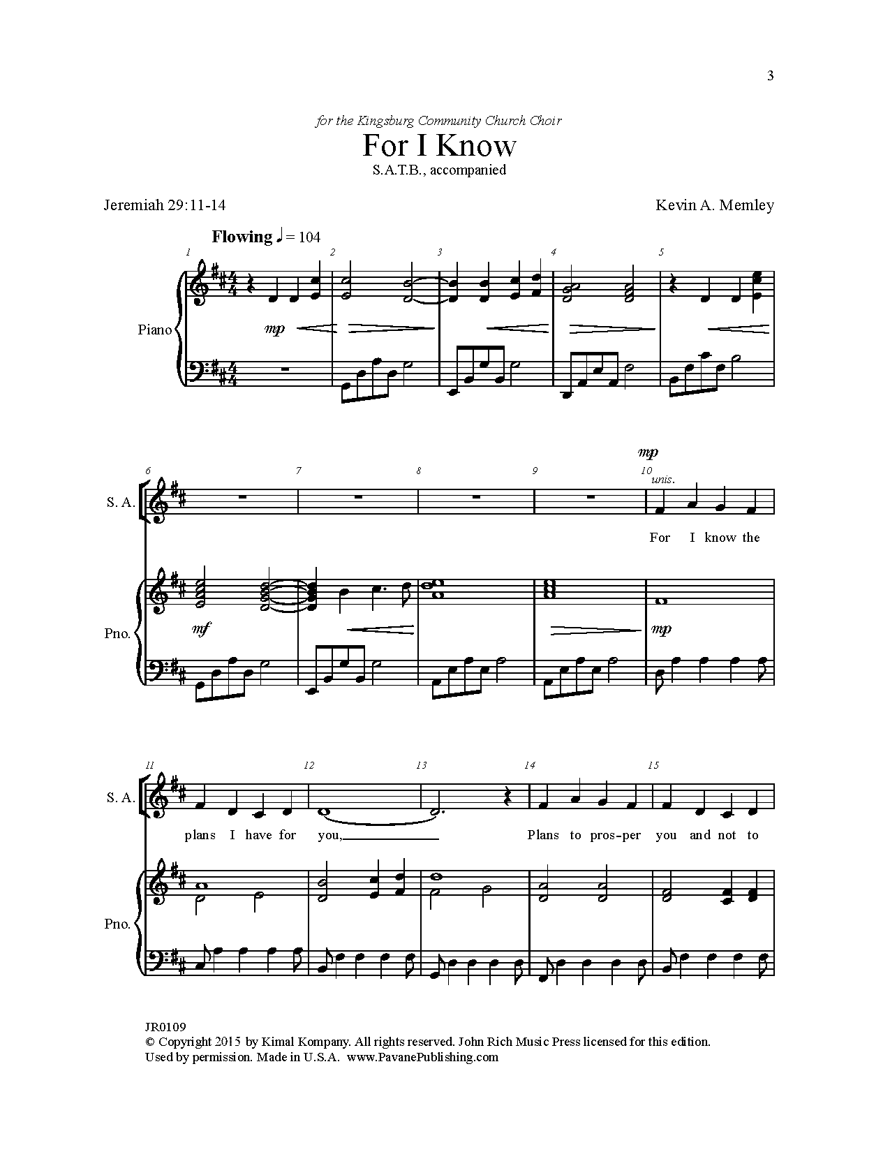 Produktbild zu: For I Know