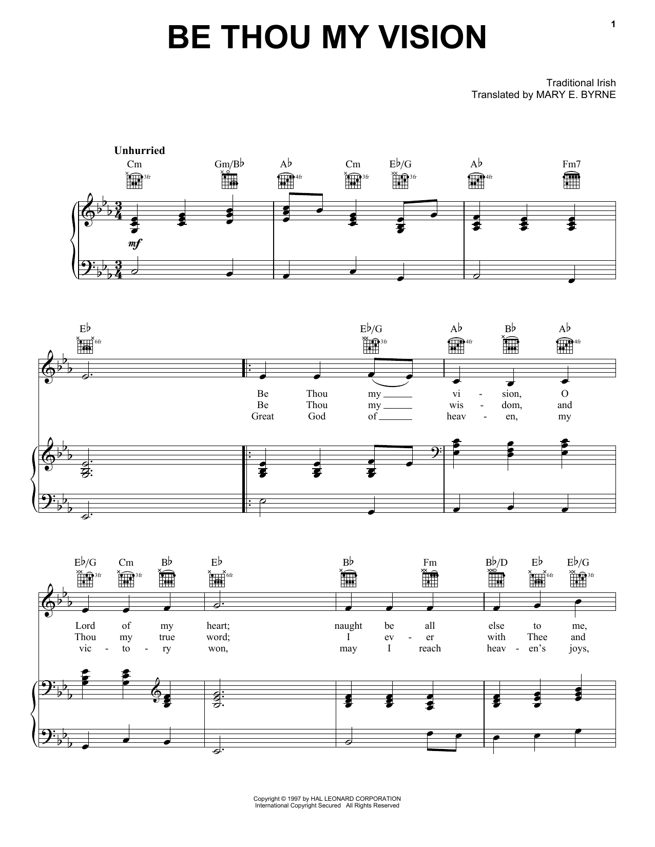 Produktbild zu: Be Thou My Vision