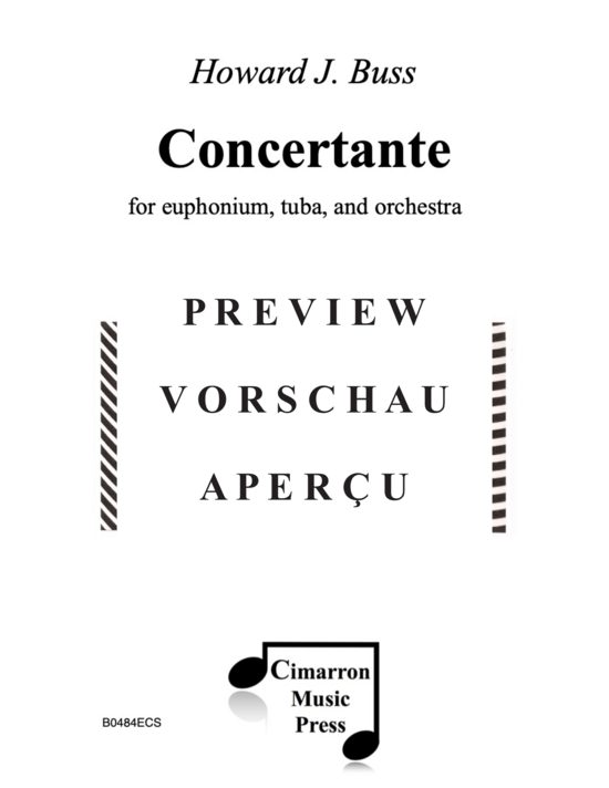 Product gallery: Page 2 of 21 Concertante , , (euphonium, tuba and orchestra)