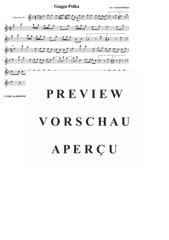 Product gallery: Page 6 of 11 Guggu-Polka, , (woodwind and brass)