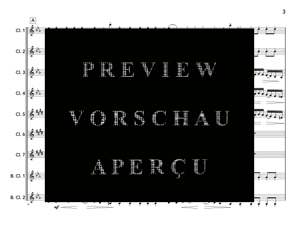 Produktgalerie: Seite 7 von 11 Nun Komm der Heiden Heiland BWV 62, , (Klarinettenchor)