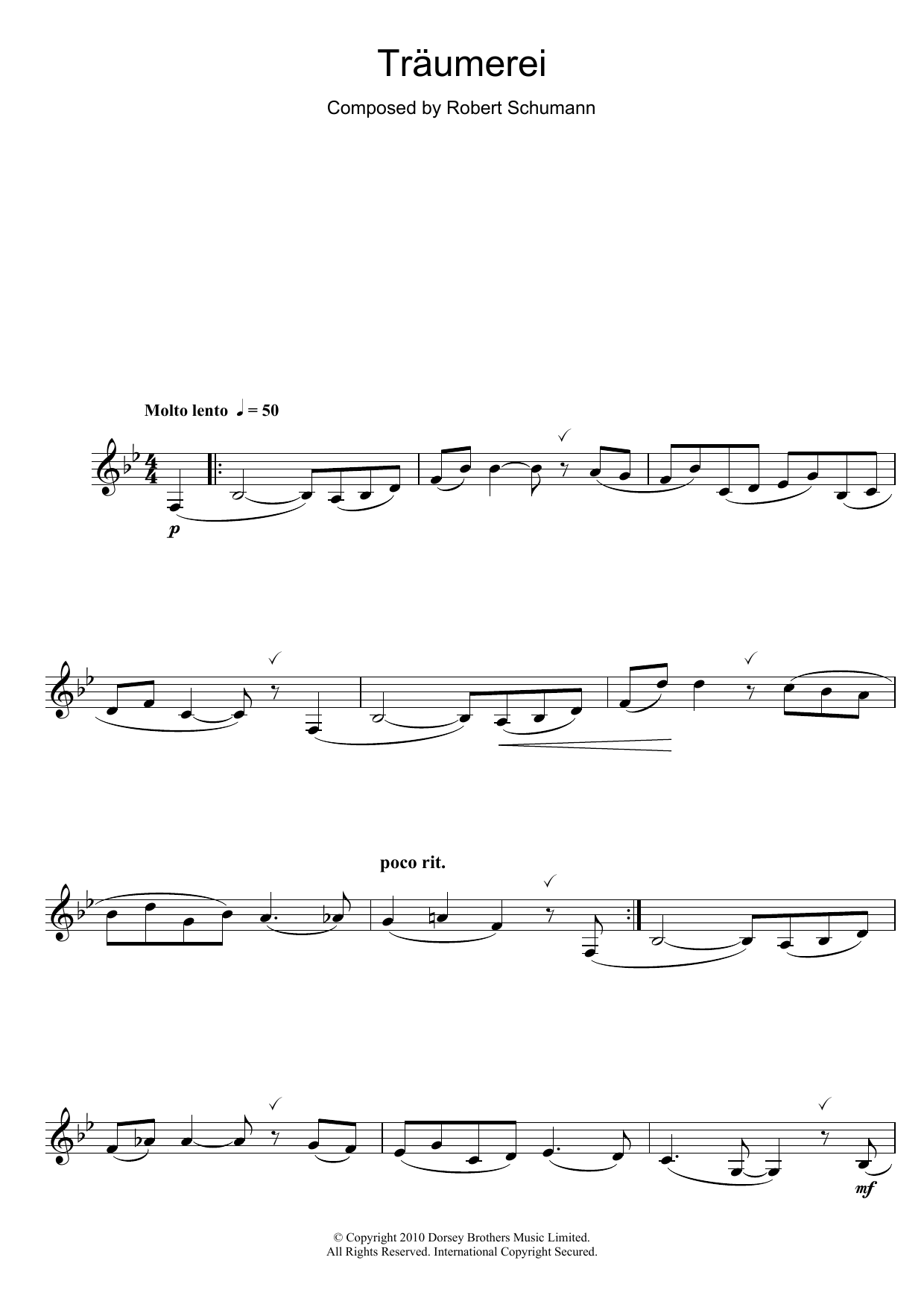 Product gallery: Page 1 of 1 Traumerei Op.15 No.7, Robert Schumann