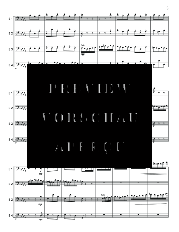 gallery: Scherzo, , (Euphonium Quartet)