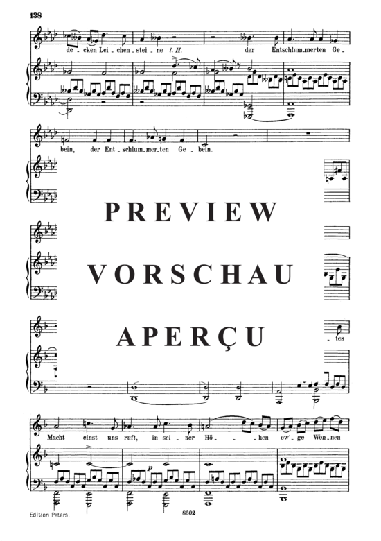 Product gallery: Page 6 of 7 Abendbilder D.650, , Medium Voice and Piano