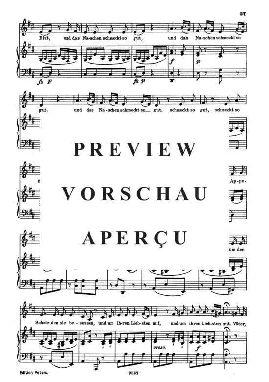 Product gallery: Page 3 of 4 Warnung K.433-416c, , Medium Voice and Piano