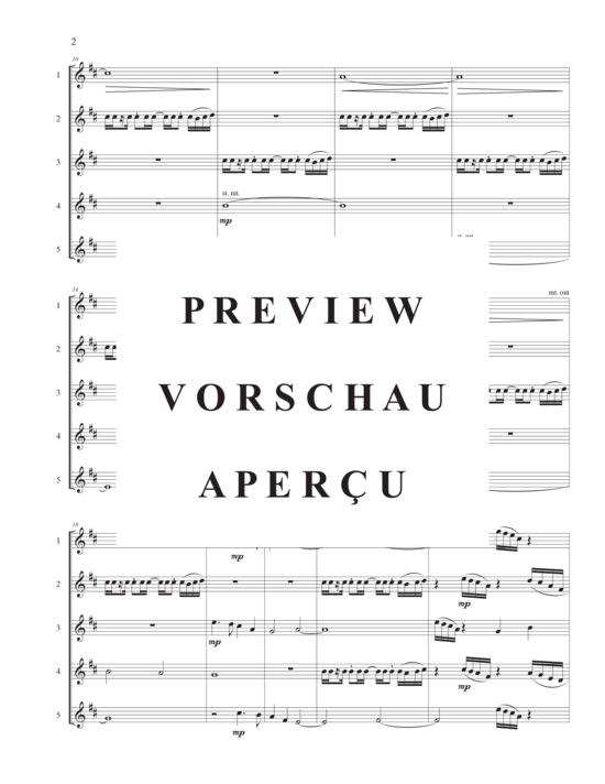Produktgalerie: Seite 5 von 21 Blazons Five , , (5-stimmiges Trompetenensemble)