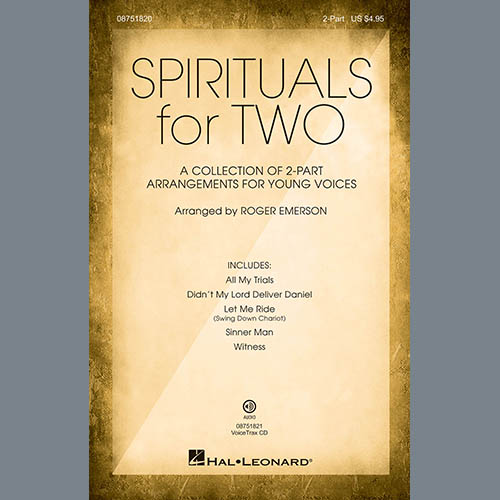 cover: Spirituals For Two (Collection), Roger Emerson, Chor