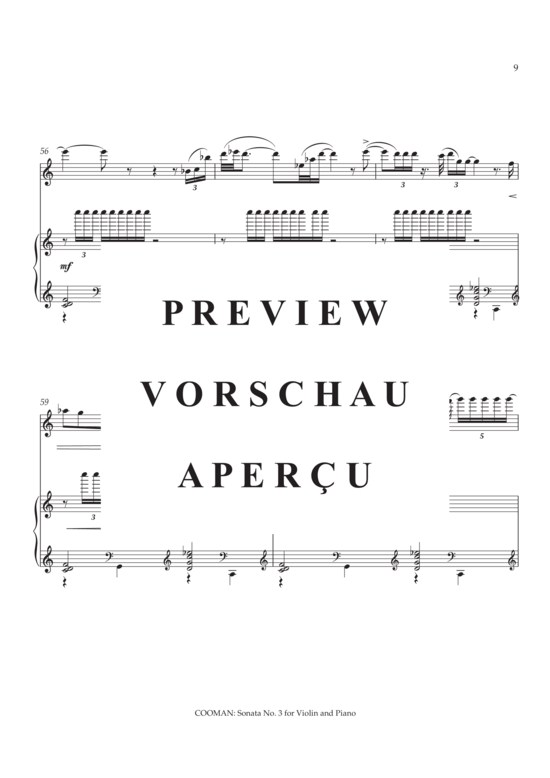 Product gallery: Page 10 of 21 Sonata no. III for violin and piano , , (violin + piano)