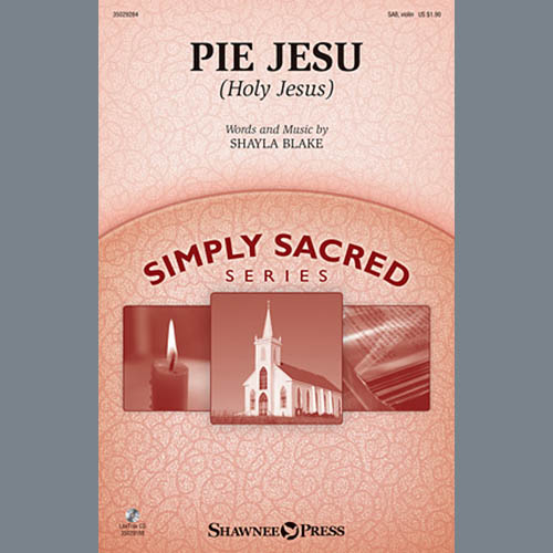 cover: Pie Jesu (Holy Jesus), Shayla Blake
