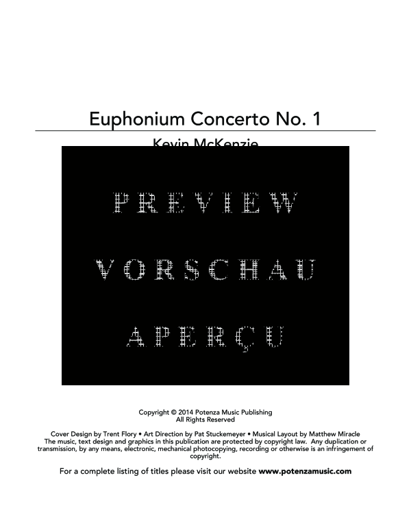 Product gallery: Page 3 of 11 Euphonium Concerto No. 1, , (euphonium and piano)