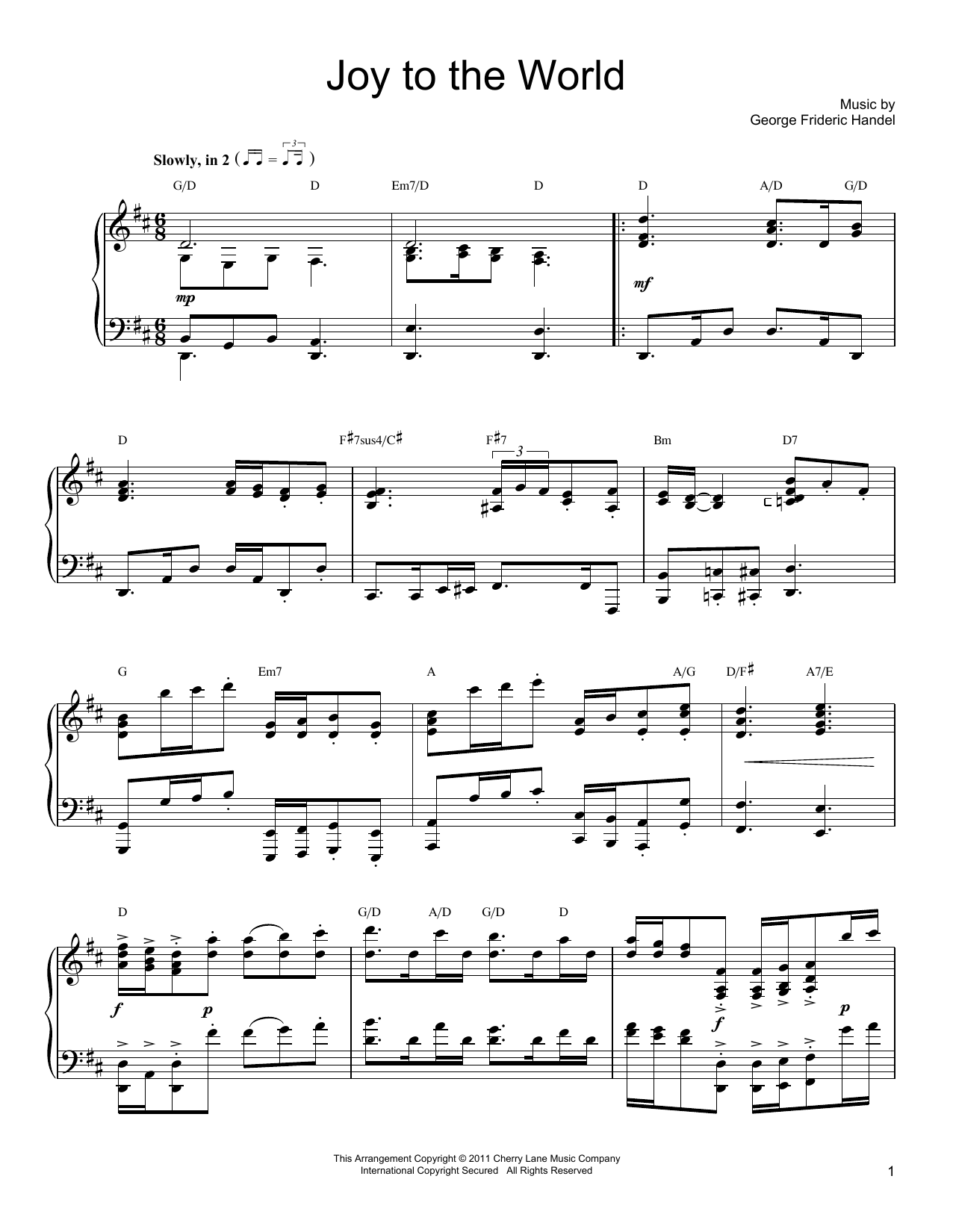 Product gallery: Page 1 of 1 Joy To The World [Gospel version], Isaac Watts