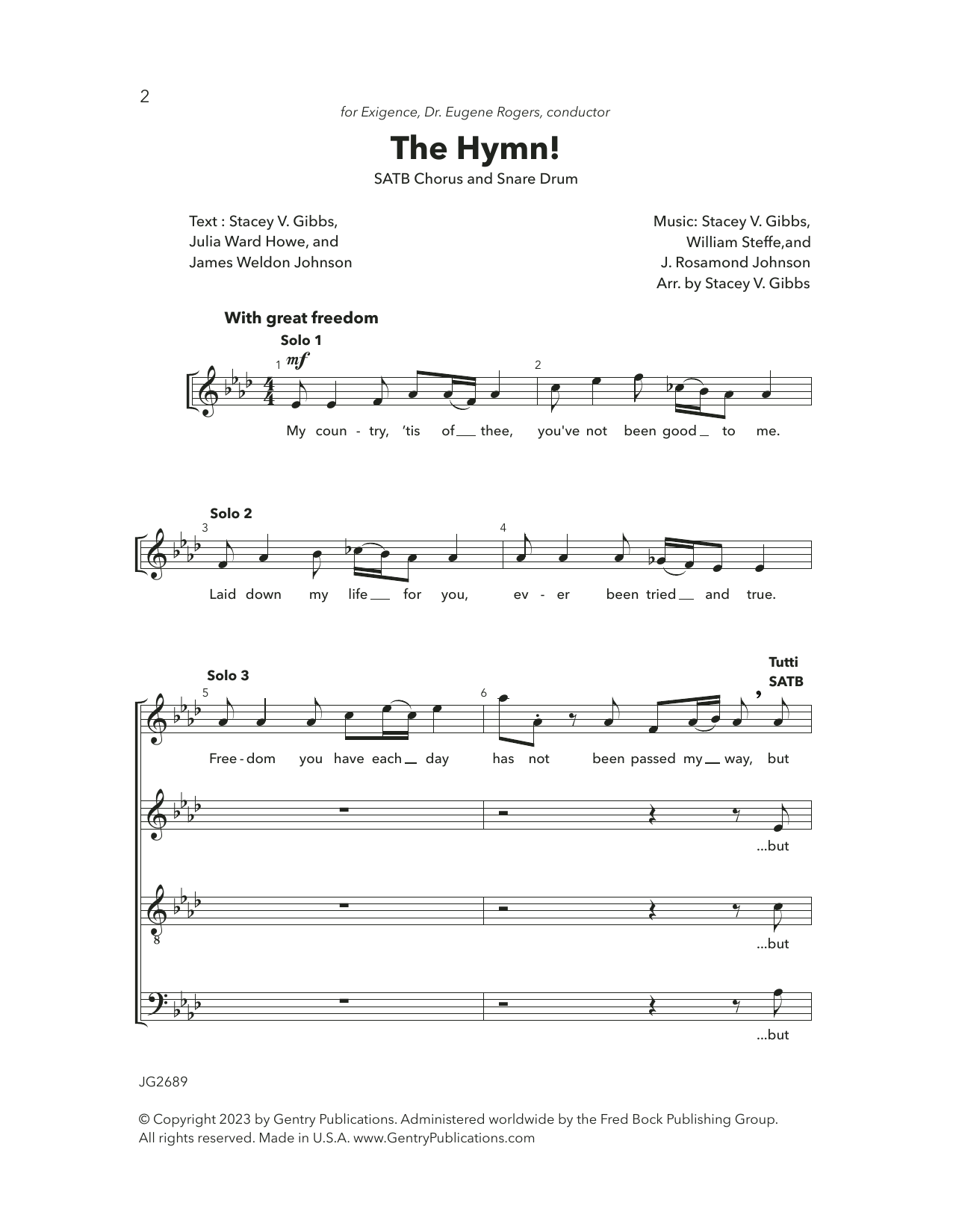 Product picture to: The Hymn!