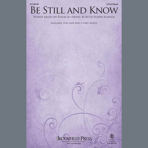 cover: Be Still And Know, Ruth Elaine Schram