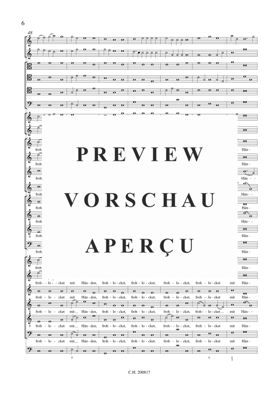 gallery: Frohlocket mit Händen , , (Gemischter Chor 8-stimmig, Capellchor und Gemischtes Ensemble)