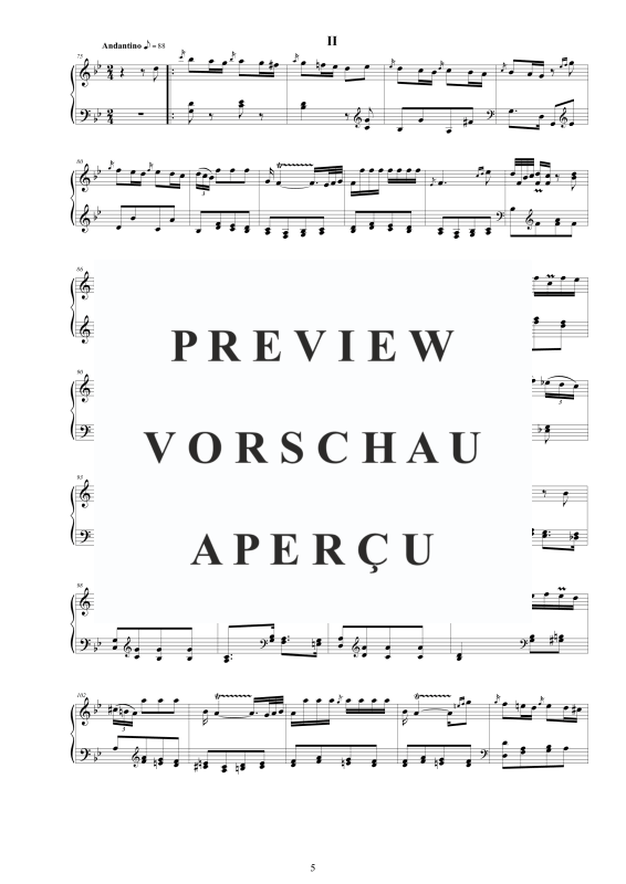 Produktgalerie: Seite 6 von 11 Cembalo Sonate Nr. 3 in G-Dur, Op.4, , Cembalo/Klavier Solo