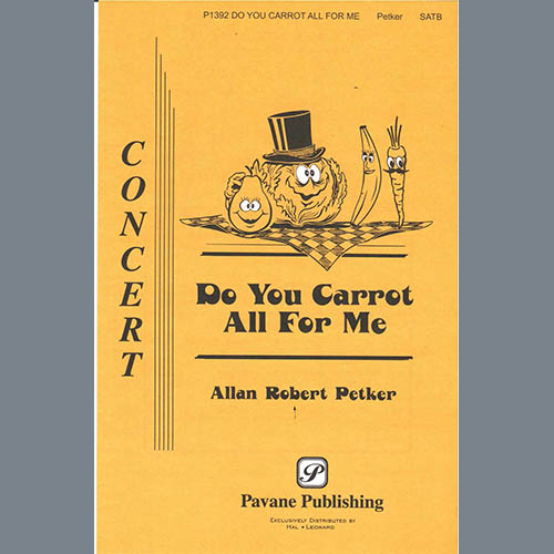 cover: Do You Carrot All For Me, Allan Robert Petker