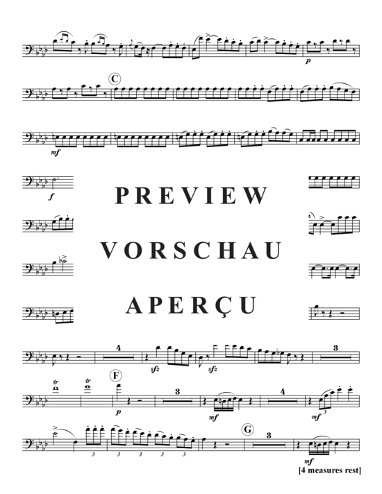 Product gallery: Page 13 of 21 Ouvertüre aus ?Der Barbier von Sevilla? , , (Tuba Quartet: 2x Baritone, 2xTuba)