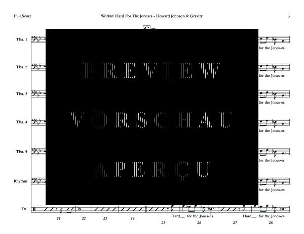 Produktgalerie: Seite 9 von 11 Workin´ Hard for the Joneses, , (Tuba Ensemble 5x Tuba und Combo Band)
