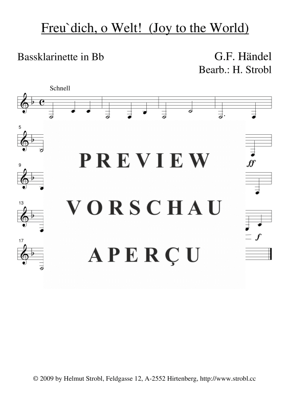 gallery: Joy to the World, , Klarinettenquartett