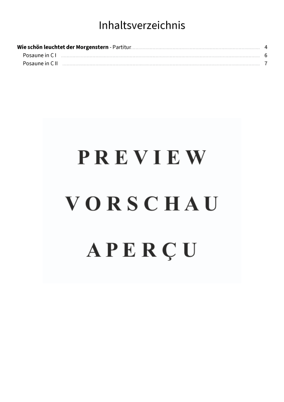 Produktgalerie: Seite 5 von 9 Wie schön leuchtet der Morgenstern - aus dem Album Barock und Jazz zum Fest, , Posaunen Duett
