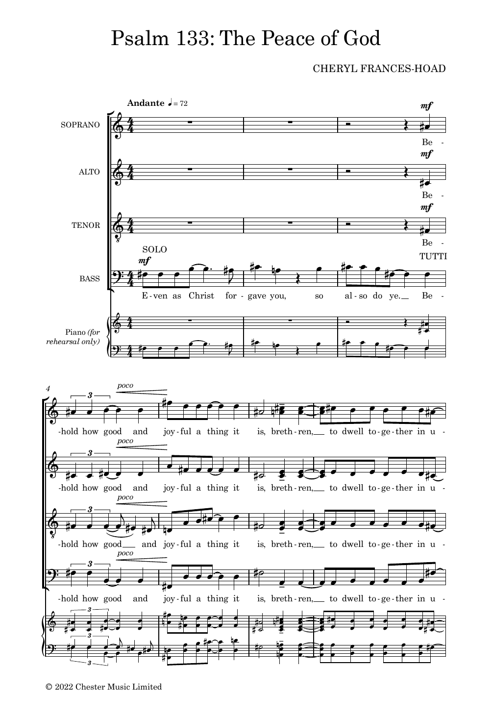 Produktbild zu: Psalm 133