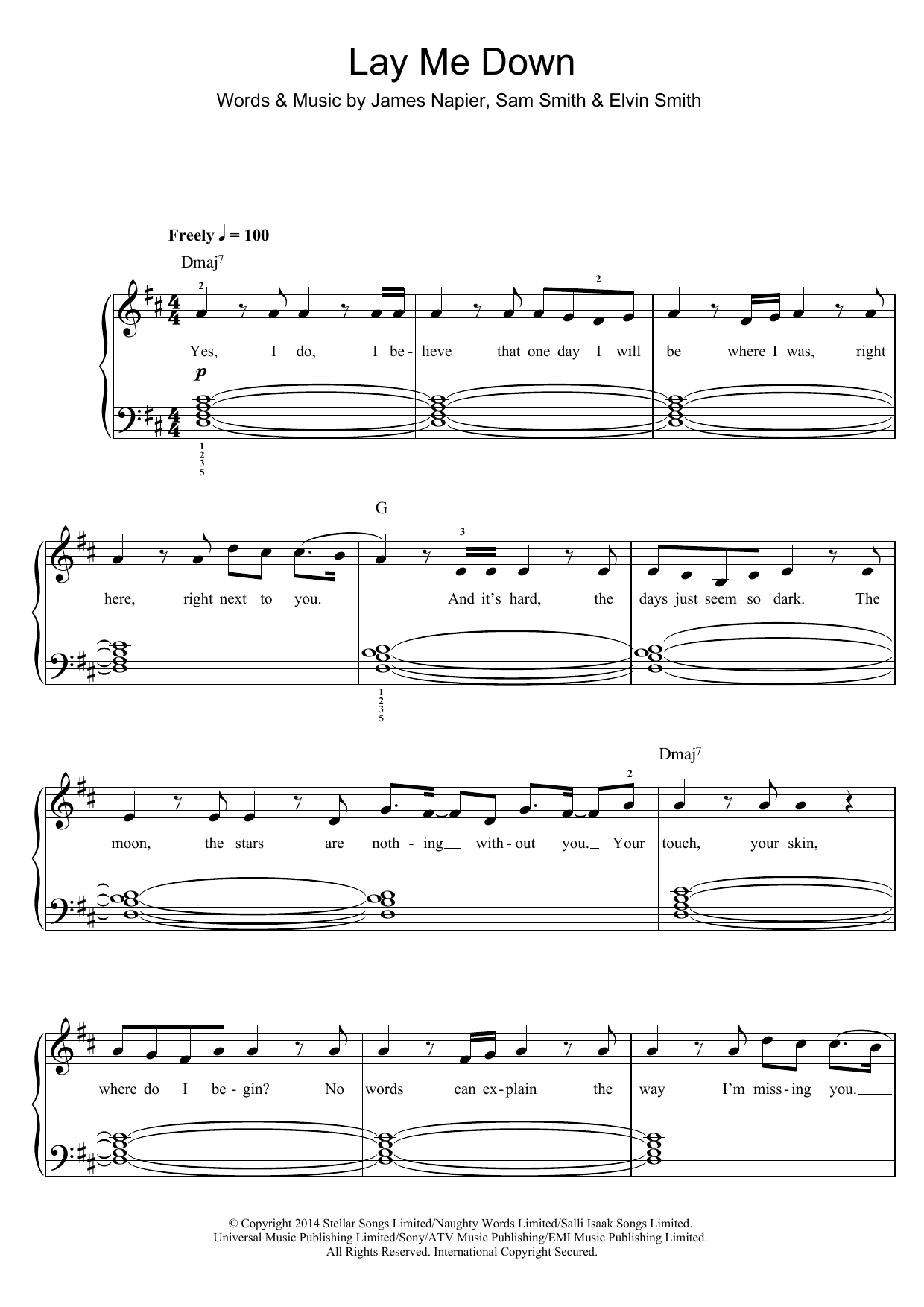 Produktbild zu: Lay Me Down
