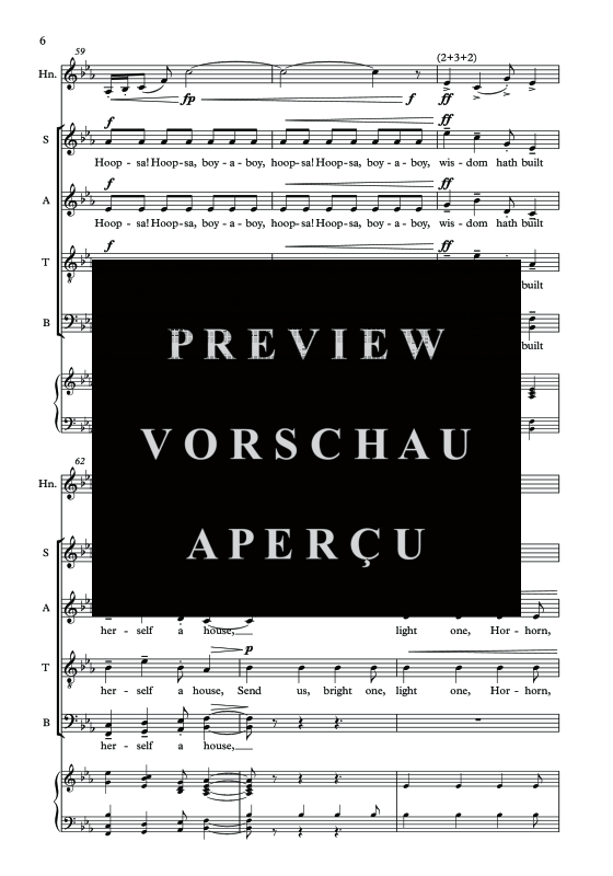 Produktgalerie: Seite 9 von 11 Oxen of the Sun, , Horn in F Solo und Gemischter Chor