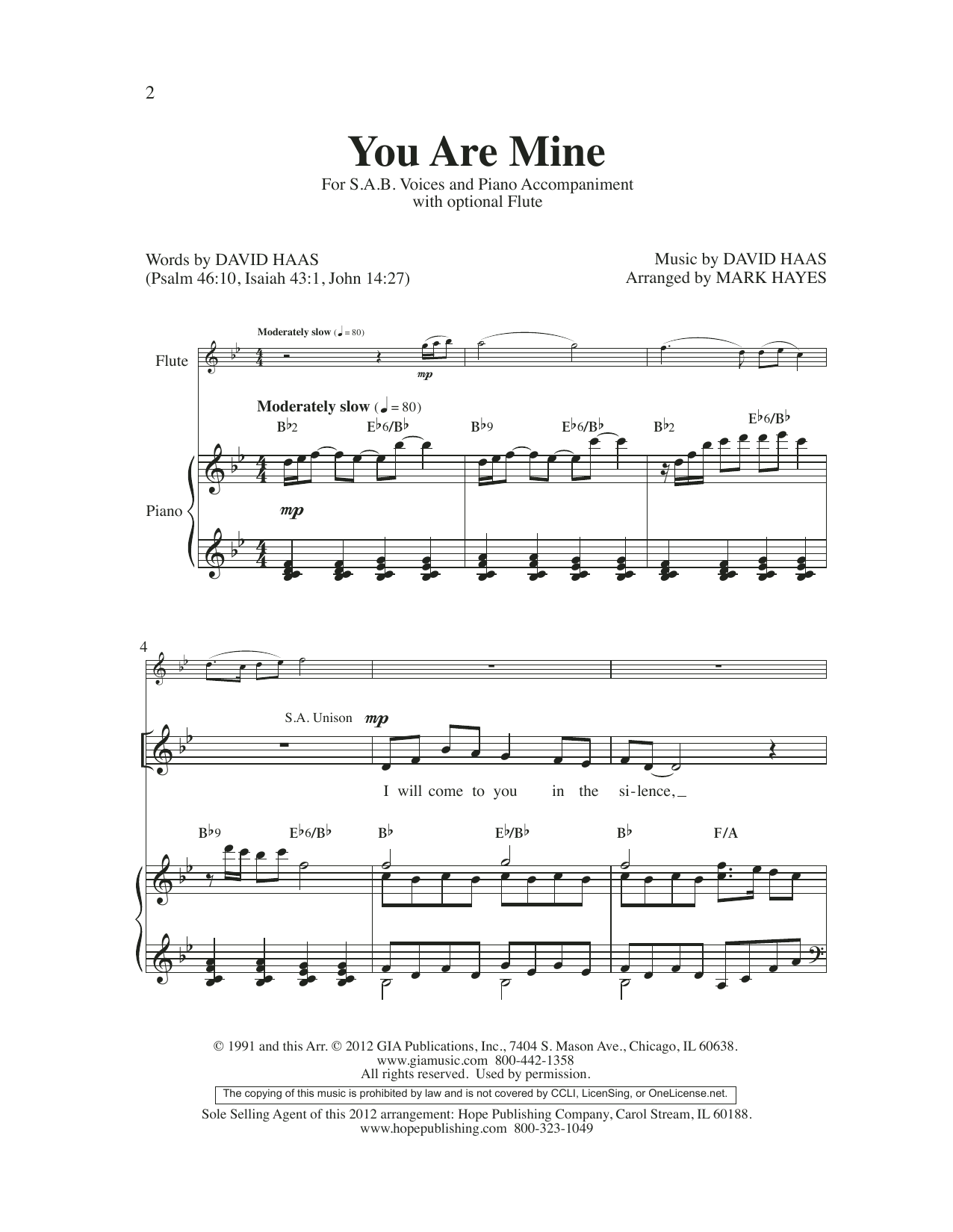 Produktbild zu: You Are Mine