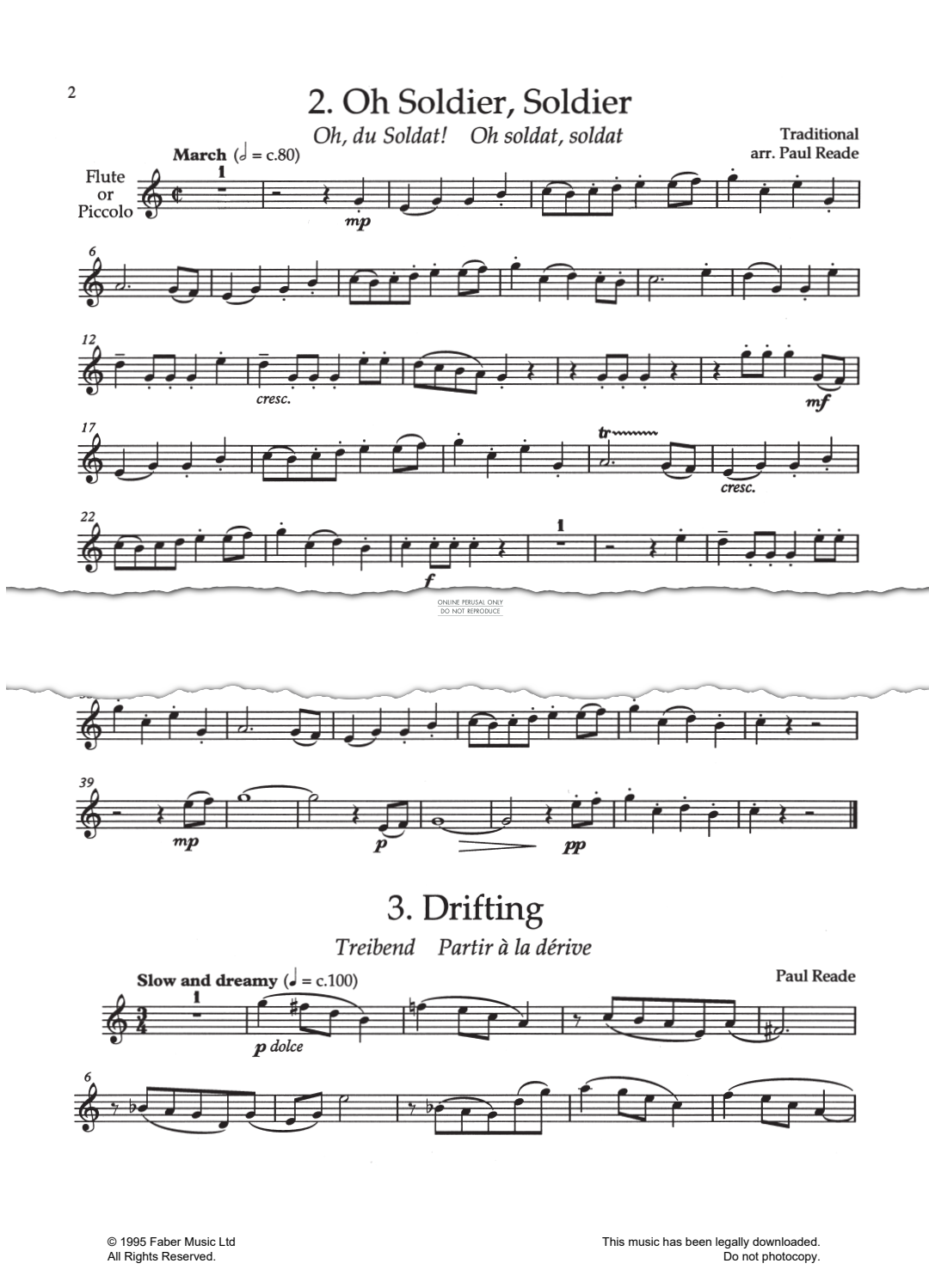 Product gallery: Page 1 of 1 Drifting, Paul Reade