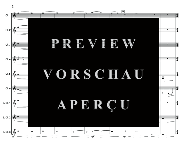 Produktgalerie: Seite 6 von 11 Supra, , (Klarinettenchor)