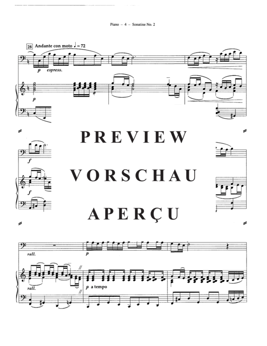 Product gallery: Page 7 of 21 Sonatine No 2 , , (trombone/euphonium or tuba + piano)