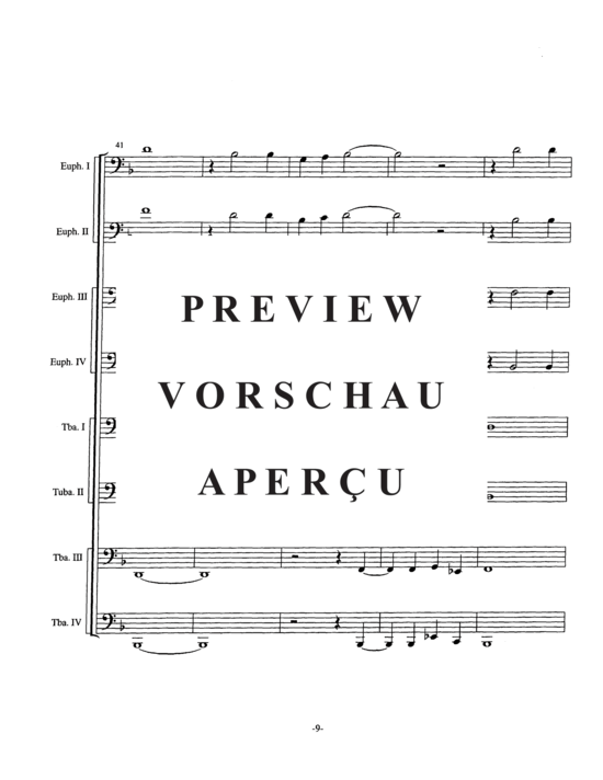Product gallery: Page 11 of 21 Cantatibus organis, Caecilia virgo , , (Tuba Ensemble EEEETTTT)
