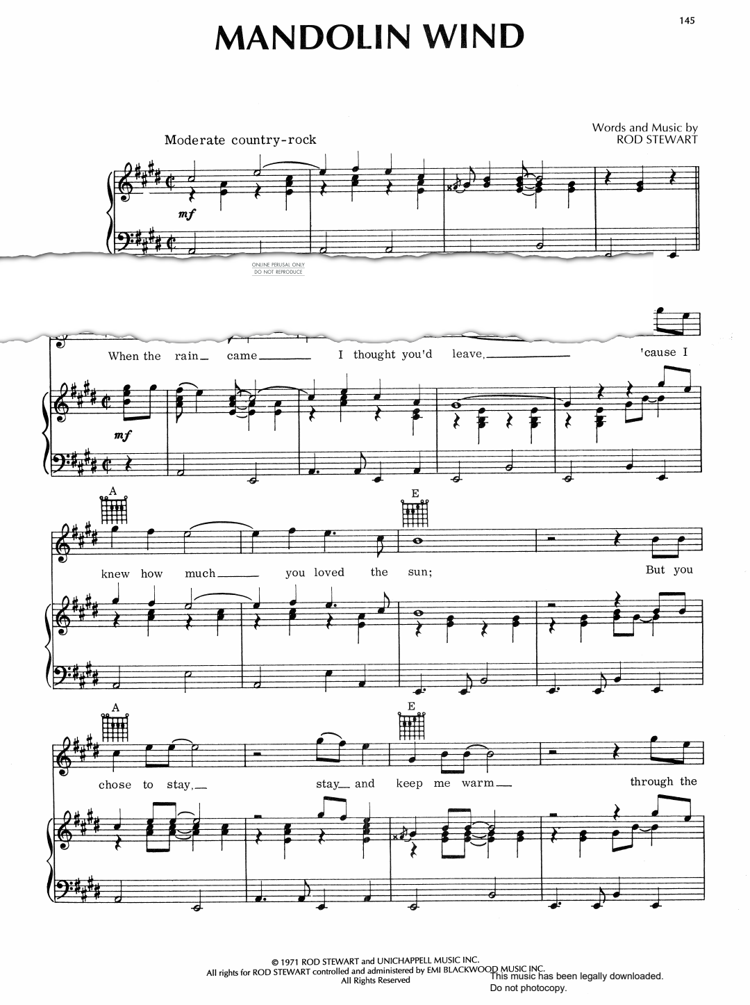 gallery: Mandolin Wind, Rod Stewart